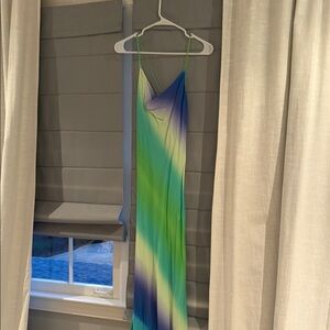 Vibrant Multicolor Maxi Dress